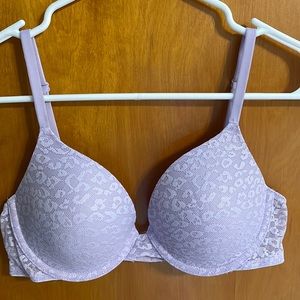 PINK VS Light Purple 34B Shimmer Wear Everywhere Bra